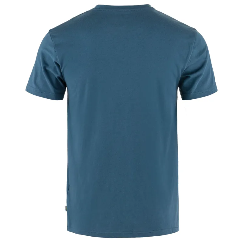 Fjallraven 1960 Logo T-Shirt Mens in Indigo Blue-1